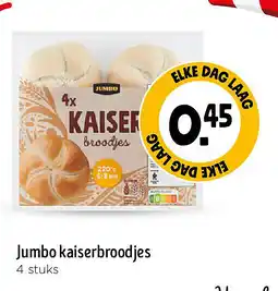 Jumbo Jumbo kaiserbroodjes aanbieding