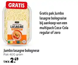 Jumbo Jumbo lasagne bolognese aanbieding