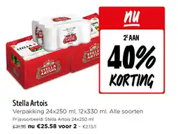 Jumbo Stella Artois aanbieding