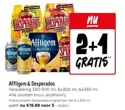 Jumbo Affligem & Desperados aanbieding