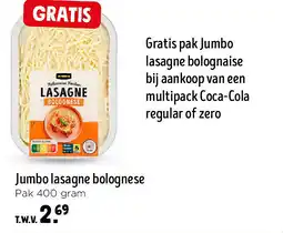 Jumbo Jumbo lasagne bolognese aanbieding