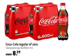 Jumbo Coca-Cola regular of zero aanbieding