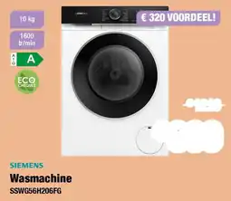 Expert Siemens Wasmachine SSWG56H206FG aanbieding