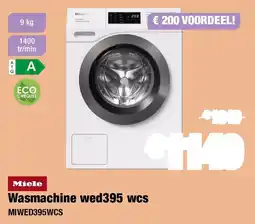 Expert Miele Wasmachine wed395 wcs aanbieding