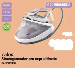Expert calor Stoomgenerator pro expr ultimate CAGV9713C0 aanbieding
