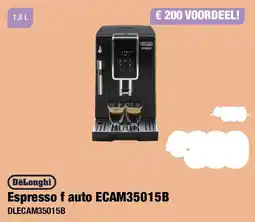 Expert DeLonghi Espresso f auto ECAM35015B aanbieding