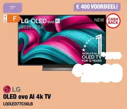Expert LG OLED evo Al 4K TV LQOLED77C56LB aanbieding