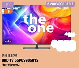 Expert Philips UHD TV 55PUS905012 aanbieding