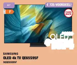Expert Samsung OLED 4K TV QE65S95F aanbieding