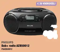 Expert Philips Dab+ radio AZB50012 aanbieding
