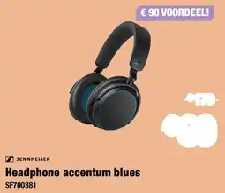 Expert Sennheiser Headphone accentum blues SF700381 aanbieding