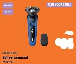 Expert Philips Scheerapparaat PHS546617 aanbieding