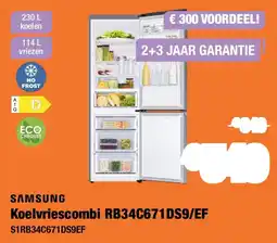 Expert Samsung Koelvriescombi RB34C671DS9/EF aanbieding