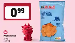 Delhaize Paprikachips aanbieding