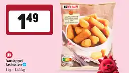 Delhaize Aardappelkroketten aanbieding