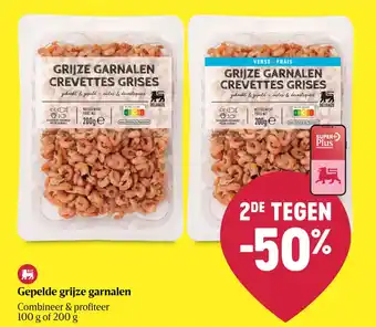 Gepelde Grijze Garnalen