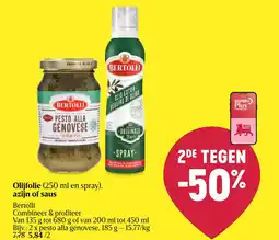 Delhaize Olijfolie, Azijn of Saus Bertolli aanbieding
