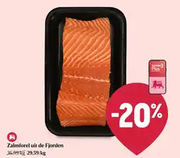 Delhaize Zalmforel Uit de Fjorden aanbieding