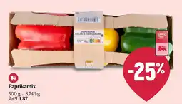 Delhaize Paprikamix aanbieding