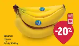 Delhaize Bananen Chiquita Los aanbieding