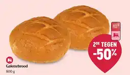 Delhaize Galettebrood aanbieding