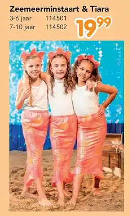 Happyland Zeemeerminstaart & Tiara aanbieding