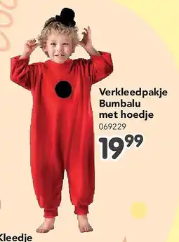 Happyland Verkleedpakje Bumbalu met hoedje aanbieding