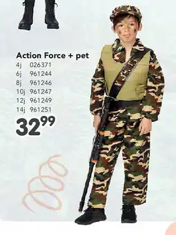 Happyland Action Force + pet aanbieding