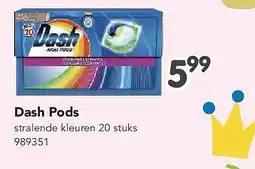 Happyland Dash Pods stralende kleuren 20 stuks aanbieding