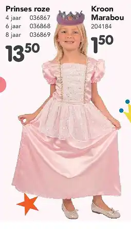 Happyland Prinses roze 4 jaar aanbieding
