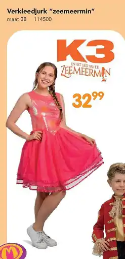 Happyland Verkleedjurk “zeemeermin” maat 38 aanbieding