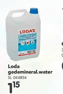 Happyland Loda gedemineral.water 5L aanbieding