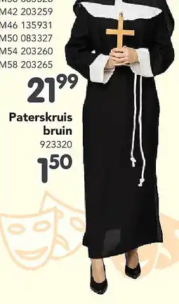 Happyland Paterskruis bruin aanbieding