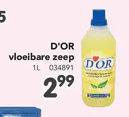 Happyland D'OR vloeibare zeep 1L aanbieding