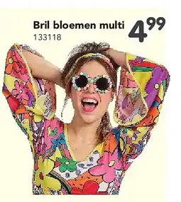 Happyland Bril bloemen multi aanbieding