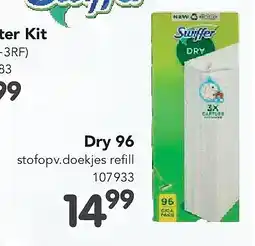 Happyland Dry 96 stofopv.doekjes refill aanbieding