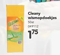 Happyland Cleany wismopdoekjes 50st aanbieding