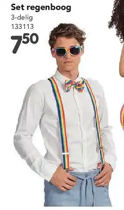 Happyland Set regenboog 3-delig aanbieding