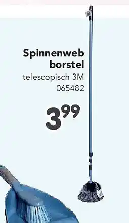 Happyland Spinnenweb borstel telescopisch 3M aanbieding