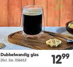 Happyland Dubbelwandig glas aanbieding