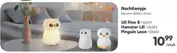 Happyland Nachtlampje Uil Finn 8 aanbieding