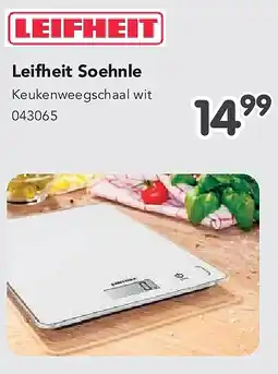 Happyland Leifheit Soehnle aanbieding