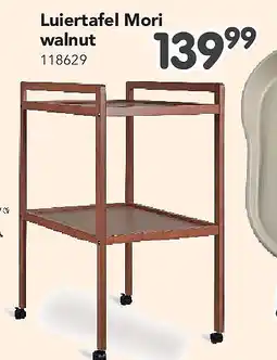 Happyland Luiertafel Mori walnut aanbieding