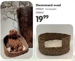 Happyland Dierenmand ovaal aanbieding