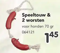 Happyland Speeltouw & 2 worsten aanbieding