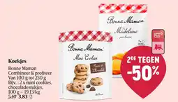 Delhaize Koekjes Bonne Maman aanbieding