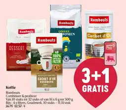 Delhaize Koffie Rombouts aanbieding