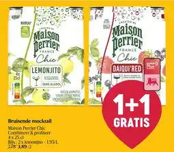 Delhaize Bruisende Mocktail Maison Perrier Chic aanbieding