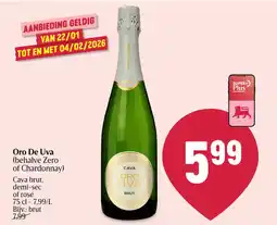 Delhaize Oro De Uva aanbieding