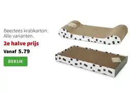 Intratuin Beeztees Krabkarton aanbieding